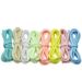Shoe Accessories round luminous fluorescent polyester colored shoelaces suitable for sports shoes,sneakers,dad shoes,flying woven shoes_vogvips.com