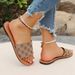 SHLIANG Summer New Comfortable And Lightweight Flat Shoes Women Fashion Round Head Beach Casual Slippers For Women V0053_vogvips.com