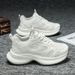 SMVP Breathable Mesh Thick-soled Height-increasing Dad Shoes, Sports And Casual Men's Shoes_vogvips.com