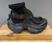 First Layer Cowhide Retro Platform Thick Bottom Big Toe Shoes Small Dad Shoes_vogvips.com