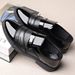 Men's Formal Dress Shoes - Black Business Casual Oxford Shoes With PU Leather & PVC Sole, Waterproof & Stylish For Office & Daily Wear_vogvips.com