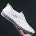 Euro Step New Non-Slip Soft Sole Handmade Lace-Up Breathable Versatile Summer Casual Men's Leather Shoes_vogvips.com