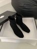 Minimalist Short For Women, High-End Feel, 2025 New Winter Square Toe Korean Style Ankle Boots, French Slim Boots_vogvips.com
