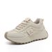 HY2511 New 2025 Spring And Autumn Women's Shoes Low Top Thick Bottom Simple Height Enhancing College Student Fashion Sneakers_vogvips.com