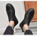 thick-soled High-top Shoes Men's Retro Casual Invisible Inner Height-increasing Men's Shoes Men's Medium-top Board Shoes_vogvips.com