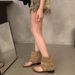 Fashion Toe Cool Boots Cover Boots Summer 2026 New Casual Versatile Round Head Personalized Herringbone Roman Sandals_vogvips.com