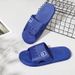 All-season Universal Home Plastic PVC Slippers, Outdoor One-piece Molded Men's Slip-on, Non-slip, Durable And Wear-resistant_vogvips.com