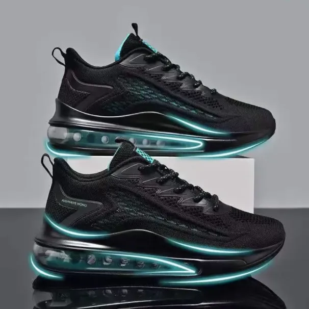 2025 New Casual Sports Training Breathable And Fashionable Air Cushion Shock Absorbing Men'S Running Shoes_vogvips.com