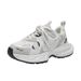 Pop Street Dad Women's Autumn Versatile Little White Thick Sole Casual Fashion Brand Sports Shoes_vogvips.com