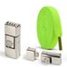 Lazy Shoelace Buckle Elastic Free Tie Metal Buckle Head Black And White Flat Men And Women Elastic Children's Accessories_vogvips.com