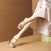 9696-6 New Style Chunky Heel High Heels For Women, Transparent Rhinestone Single Shoes, Waterproof Platform Sandals,_vogvips.com