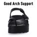 Crestar Women Platform Sandals New EVA Insole Clogs With Arch Support Adjustable Buckle Slippers Outdoor Thick Bottom Sandals_vogvips.com