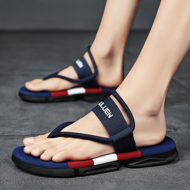 2024 Summer Two-Way Wear Slippers Men's Beach Flip-Flops Outdoor Fashion Sandals_vogvips.com