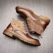 European Warm Series Men's Martin Autumn Winter British Style Mid-Calf Motorcycle Work Round Toe Outdoor Shoes Fashion Genuine Leather Short_vogvips.com