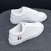 Women's White 2026 Spring New Casual Versatile Student Sports Sneakers Trendy Shoes_vogvips.com