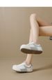 Invisible Inner Height Small White Shoes Female 2026 Spring New All-match Big Head Ugly Cute Birkenhead Female Birkenhead Bread Shoes_vogvips.com