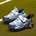 Children's Shoes Boys Spring And Autumn Leather Breathable Non-slip Thick Soled Students Leisure Running Children's Sneakers_vogvips.com