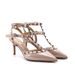 V Brand Spring High Heels For Women 2024 New Versatile Stiletto Pointed Closed Toe Rivet Strap Fairy Sandals_vogvips.com