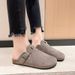 2024 New Boston Clog Slippers For Women, Men's Cork Foot Sandals, And Women's Suede Mule Slides With Bow Support Beach_vogvips.com