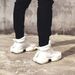 Fashion Brand High Top Shoes Men's Shoes Summer Trendy All Match Genuine Leather Thick Sole Heightening Casual Fashion Shoes_vogvips.com