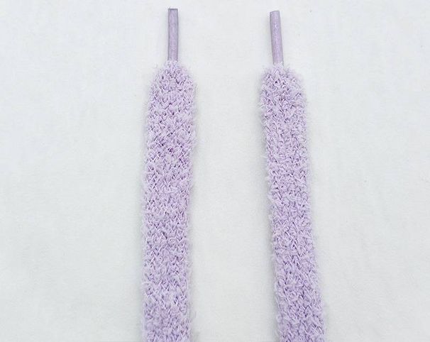 Fuzzy Shoelaces 1.3cm Wide - Soft Plush Laces For Sneakers, Casual Shoes, Hoodies & Caps (120cm/140cm, 13 Colors)_vogvips.com
