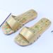 Factory Direct Sale Summer Massage Clogs One-Line Carved Couple Non-Slip Home Paint-Free Flat Sandals_vogvips.com
