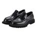 Men's Made Of Genuine Mh, Lefu Sho, Men's Trendy Brand Thick Sol, Elevated Height Busins And Leisure Leather_vogvips.com