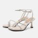 Hong Kong Rhinestone French Style Elegant Thin Heel Sandals For Women 2026 Summer Single Strap Gentle High Heels With A_vogvips.com