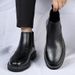 European Warm Series 2025 Autumn Winter New Black Martin Genuine Mid-Calf High-End Short Men's Casual Leather Boots_vogvips.com