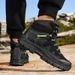 Hiking Shoes Men Boots High-Top Fashion Comfortable Durable Non-Slip Sole Lace-Up Camouflage Outdoor Men Shoes_vogvips.com
