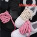 Shoelaces One Three Strand Rope Shoelaces Thick Round Black Warrior Black Beige 7mm Shoelace Rope_vogvips.com