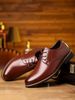 2026 47 Size Extra-large, 48 Size Men's Business Formal Leather Shoes, British Style, Black Color, Wedding Groom's Pointed-toe Leather Shoes_vogvips.com