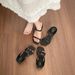 2026 Summer New Trendy Sexy High-Heeled For Women, Polka Dot Square-Toed Open-Toe Strap Thin-Heeled Sandals_vogvips.com