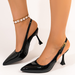 Fashionable And Elegant Plus Size Pointed High Heels 2026 New Model Back Strap Leopard Print Closed Toe Stiletto Heel_vogvips.com