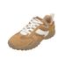 Retro Women's Chunky Sneakers 2025 Round Toe Soft Sole Dad Shoes Fashion Casual Shoes_vogvips.com