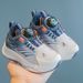 Boys' Casual Shoes With Rotating Buttons Girls' Running Shoes Soft Soled Baby Net Shoes_vogvips.com