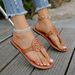 Summer The New Ladies Flip-Flops For Leisure Holiday Beach Toe-Clip Plus Size Flat Slippers For Women Designer Shoes Slippers_vogvips.com