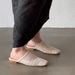 2025 New Style Woven Hollow Half Slippers For Women Summer Flat Square Toe Fashionable Lazy Sandals_vogvips.com