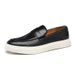 Fashion men's shoes Leather shoes casual board shoes loafers_vogvips.com