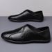 Suitable For All Seasons Men's Summer Genuine Leather Breathable Business Formal Shoes 2024 New Casual Soft Sole Loafers_vogvips.com