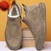 Men's Winter Snow Boots With Thick-soled Cotton Shoes And Fleece Warmth Short Boots For_vogvips.com