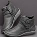 Women's Low Top Martin Boots Casual Lace-Up Ankle Winter Boots European And American Style_vogvips.com