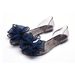 Heli Shark Women's Summer Fashion Peep-Toe Lace Large Flower Bow Flat Sandals Plastic Jelly Beach Shoes_vogvips.com