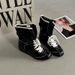 Winter Plus Size Wedge Heel Boxing Outdoor Boots Women's Lace Up Retro Color Block German Training Mid Calf Martin Boots In Stock_vogvips.com
