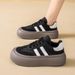 Dehun Spring 2025 New Breathable White Women' Korean Edition Veratile Thick Oled Sport And Leiure Board Trendy_vogvips.com