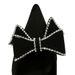 825-H7 Fashion Slimming Banquet Women's High Heels Shallow Mouth Pointed Suede Diamond Bow Single Shoes_vogvips.com