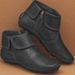 2023 Shoes Round Toe Side Zipper Martin Casual Women's Leather Boots Plus Size_vogvips.com