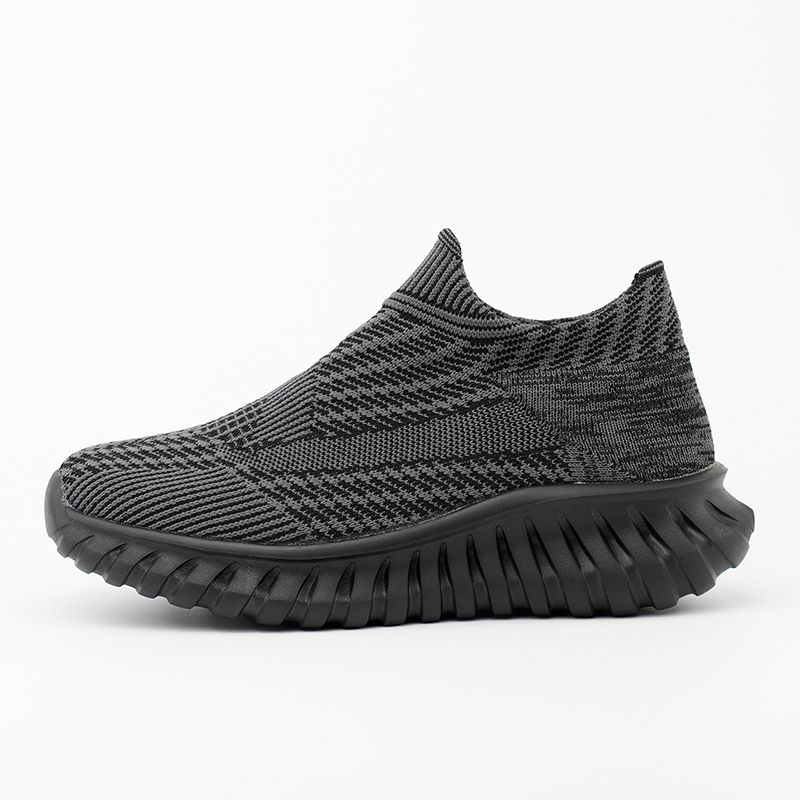 Men's Women Running Comfortable Slip On Man Socks Shoes Lightweight Knit Breathable Casual Outdoors Sneakers_vogvips.com