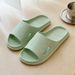 Women's Portable Hotel-style Fashionable Home Slippers, Comfortable For Bathing, Popular Lightweight Bathroom Slippers For Men_vogvips.com