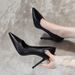 Koean-style New Women's Elegant Office OL Stiletto High Heels, Sexy Paty Shallow-cut Shoes, Wholesale Fom_vogvips.com